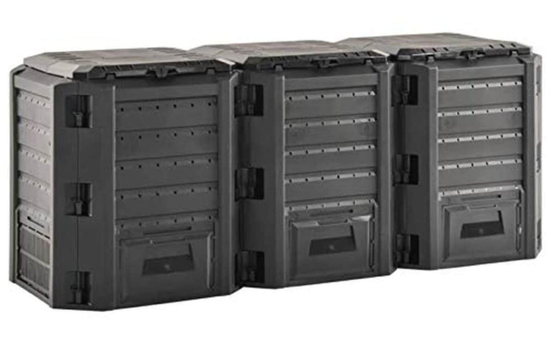 Test du composteur de jardin Tidyard : capacité 1200 l, efficacité et robustesse