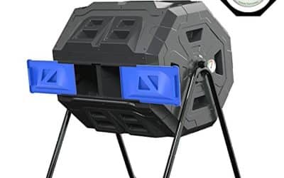 Test du grand bac à compost rotatif SQUEEZE master 120L