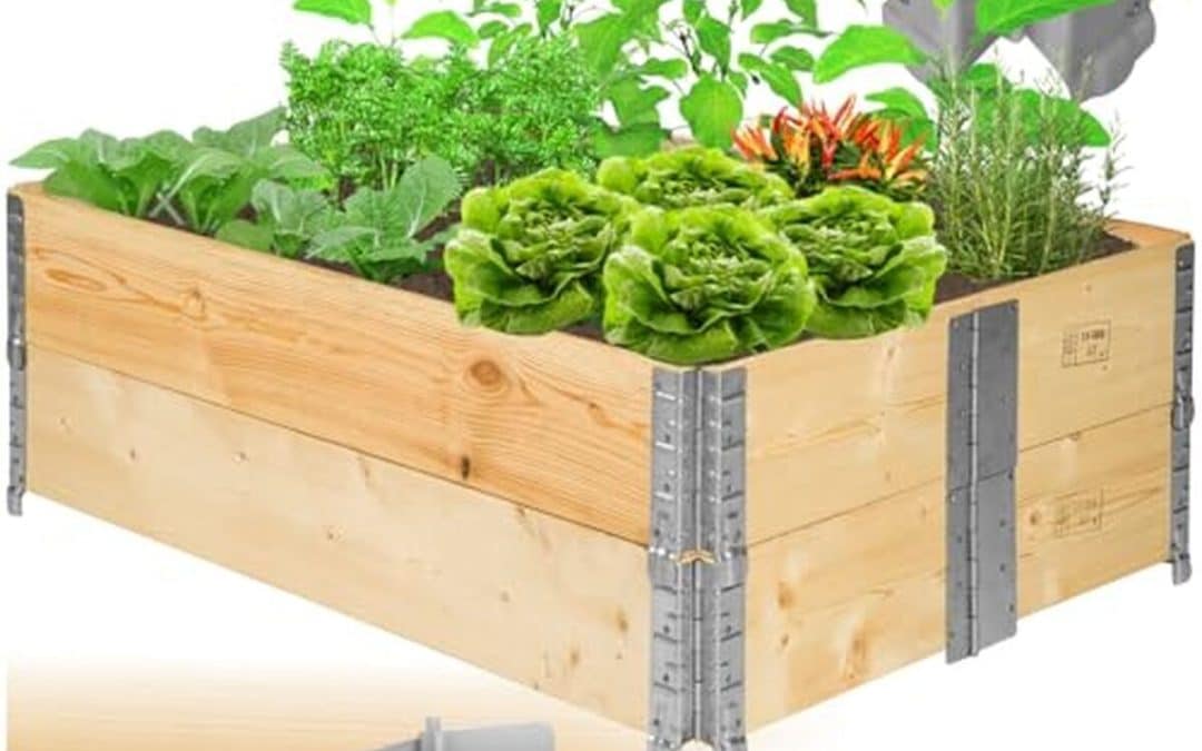 Test du lit de jardin TecTake : potager surélevé en bois