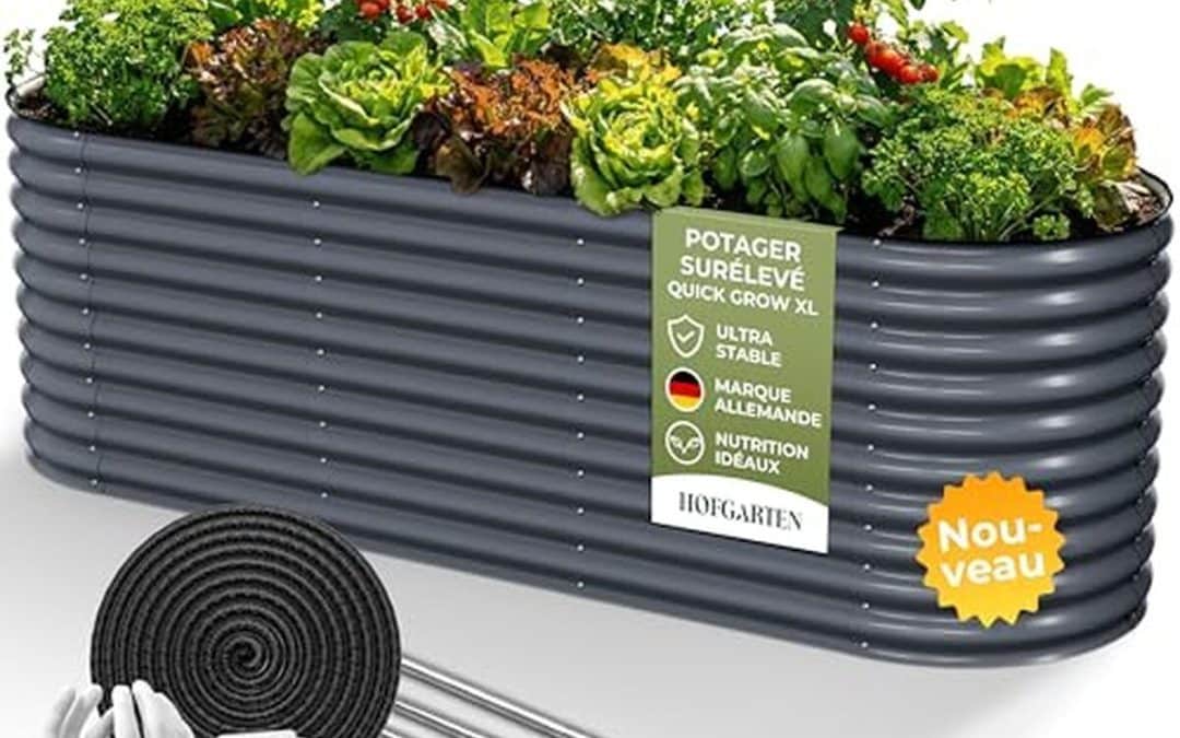 Test du potager surélevé Hofgarten QuickGrow XL : efficacité et design