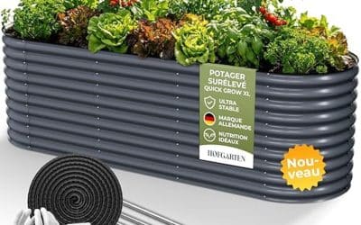 Test du potager surélevé Hofgarten QuickGrow XL : efficacité et design