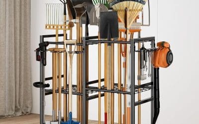 Test : étagère mobile en métal pour outils de jardin