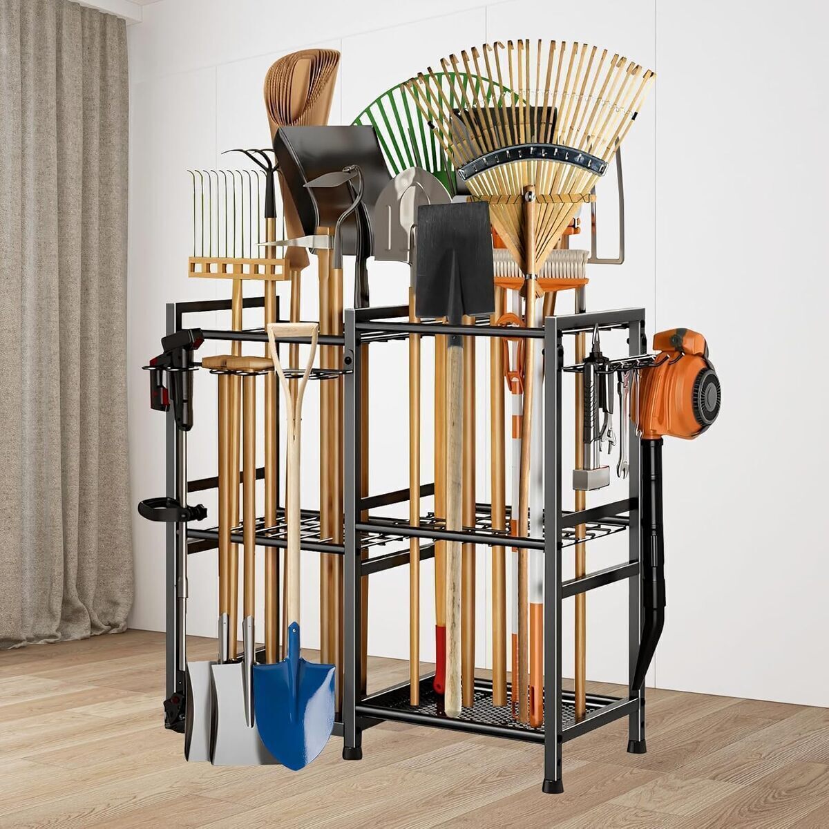 Test : étagère mobile en métal pour outils de jardin