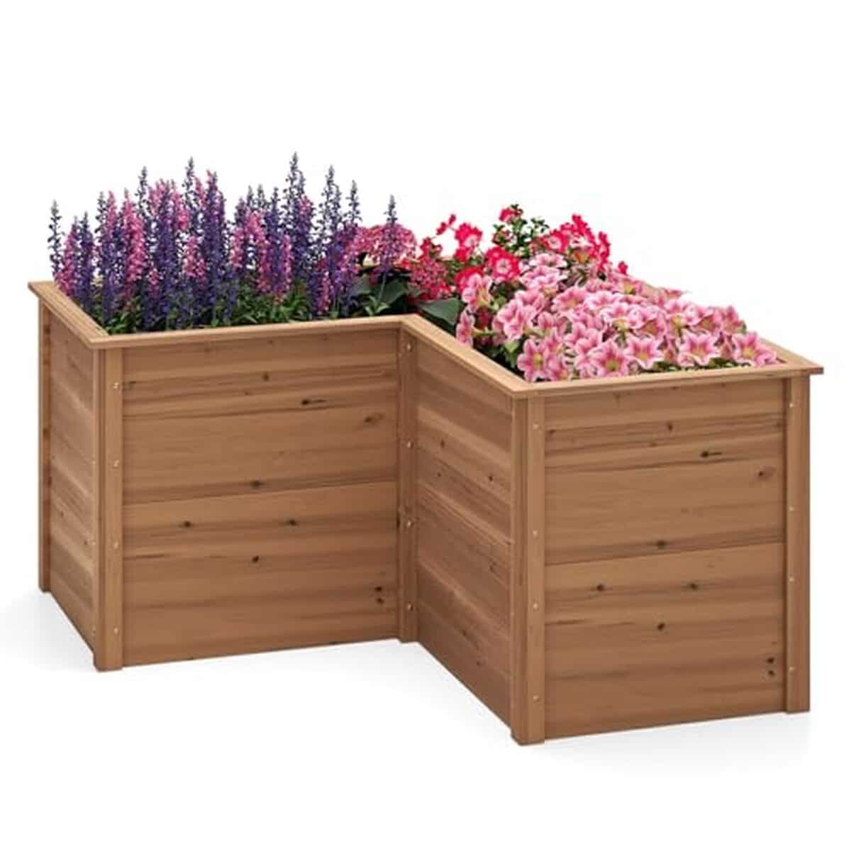 Test : jardinière surélevée Relax4life en bois de sapin