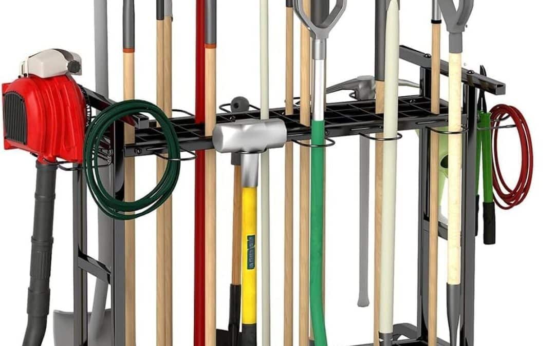 Test : organisateur d'outils de jardin rotatif 360° tonchean