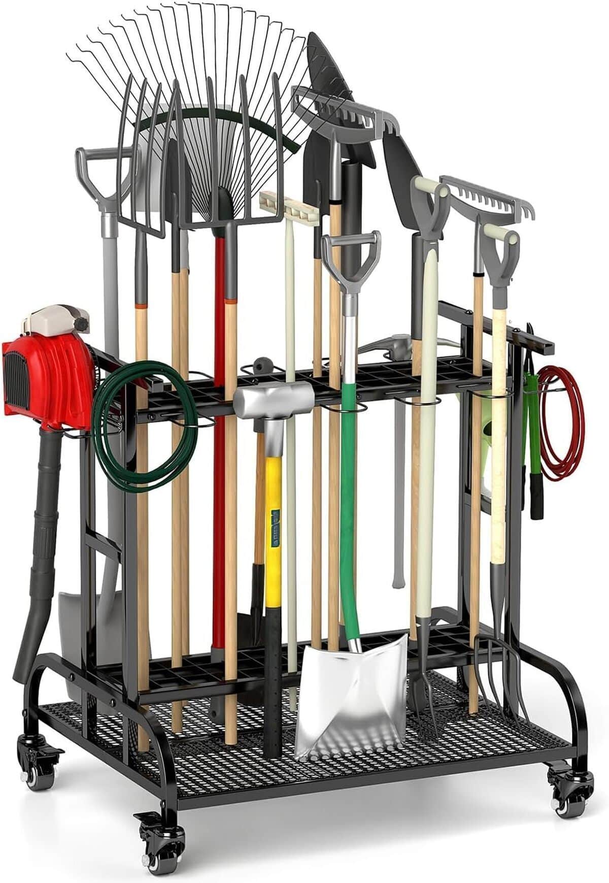 Test : organisateur d'outils de jardin rotatif 360° tonchean