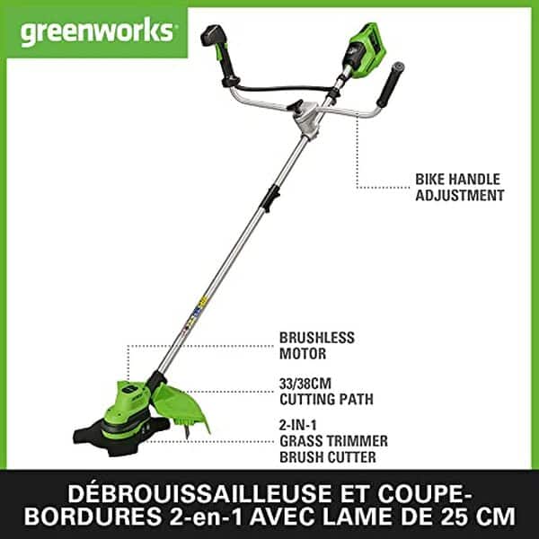 Découvrez notre test détaillé du coupe-bordure Greenworks 48V : performances, autonomie et polyvalence pour un jardin impeccable. Avis et recommandations. 