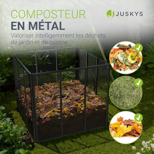 Découvrez notre test détaillé du composteur Juskys 450 L : robustesse, rapidité de compostage et efficacité pour vos déchets organiques. Avis complet.