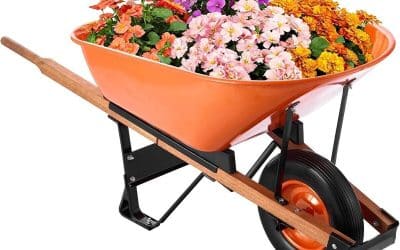 Test : brouette VEVOR 170L, capacité et robustesse en action