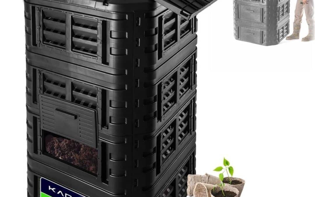 Test composteur KADAX 1260L : efficace et écologique