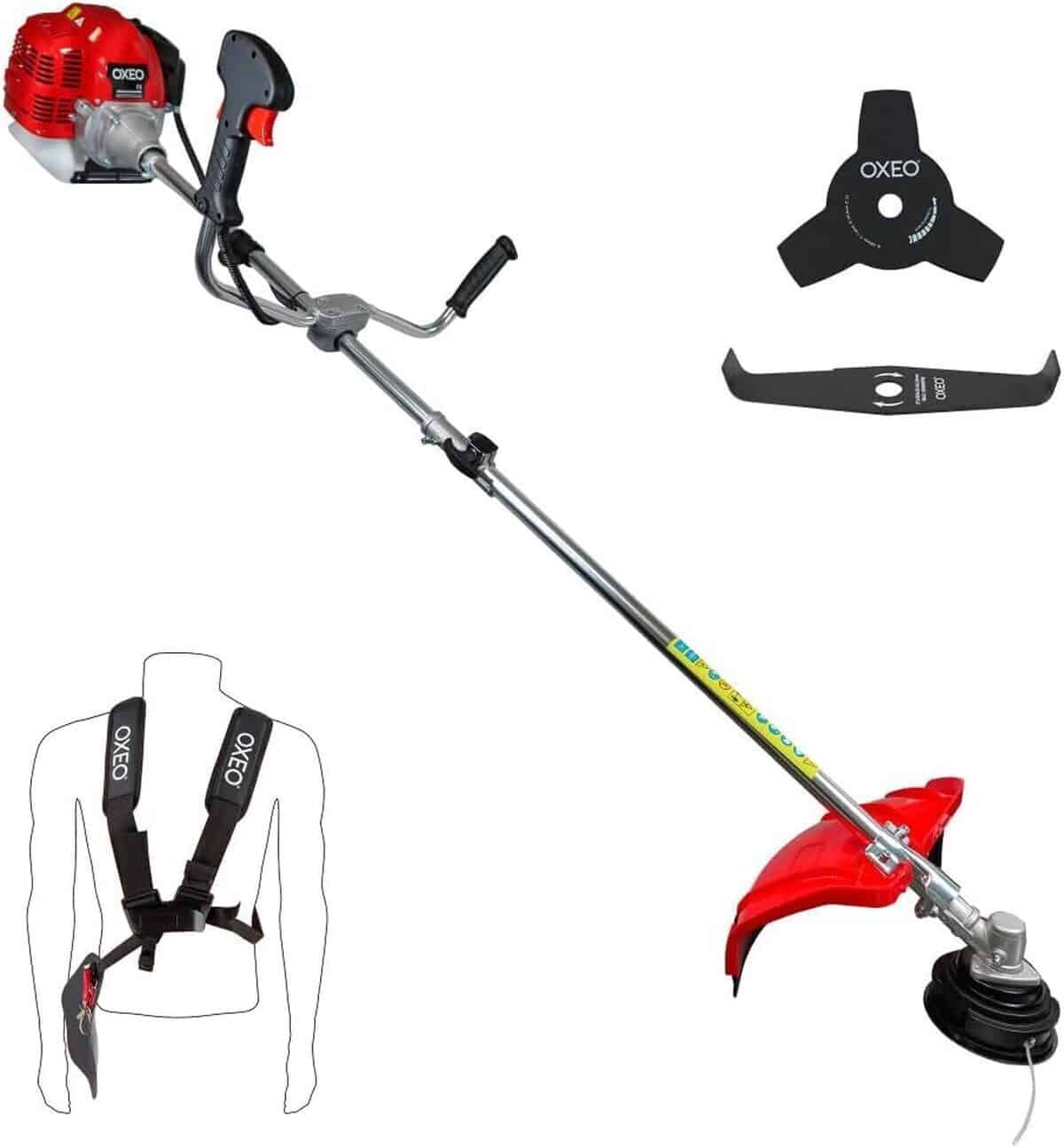 Test débroussailleuse thermique 62 cm³ - efficacité 2en1