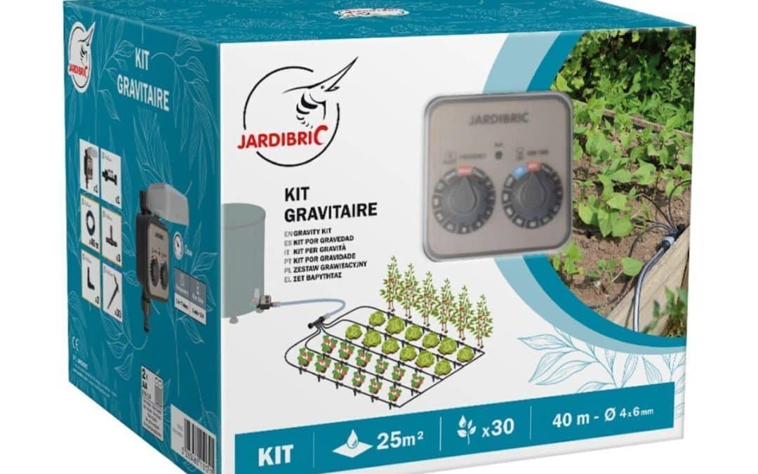 Test : kit d'irrigation Jardibric goutte à goutte avec programmateur