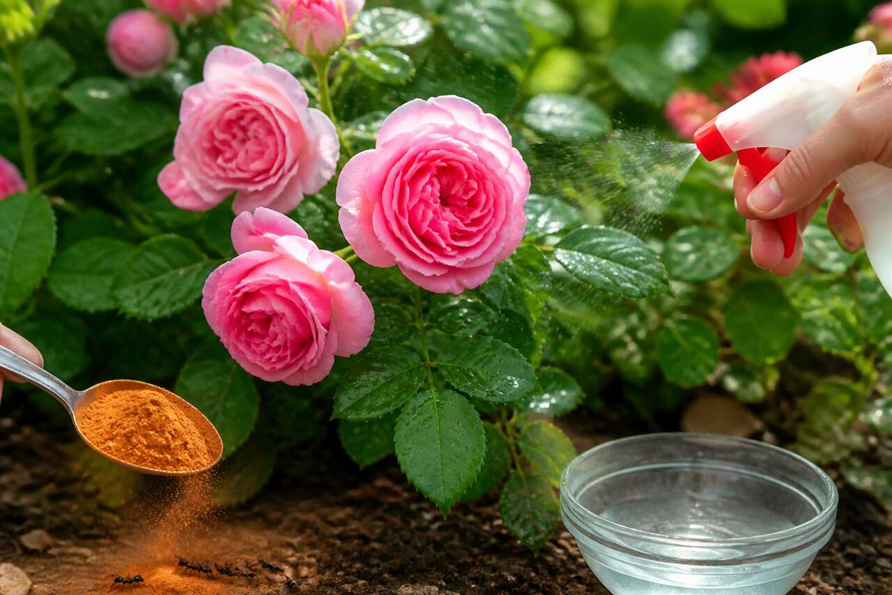 Pourquoi les fourmis envahissent les rosiers Pourquoi les fourmis envahissent les rosiers