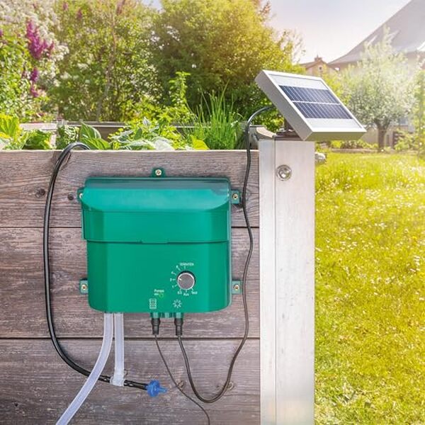 Découvrez notre test complet du kit d'irrigation solaire esotec 101100 avec 15 goutte-à-goutte : performances, installation et avis pour arroser votre jardin efficacement. 