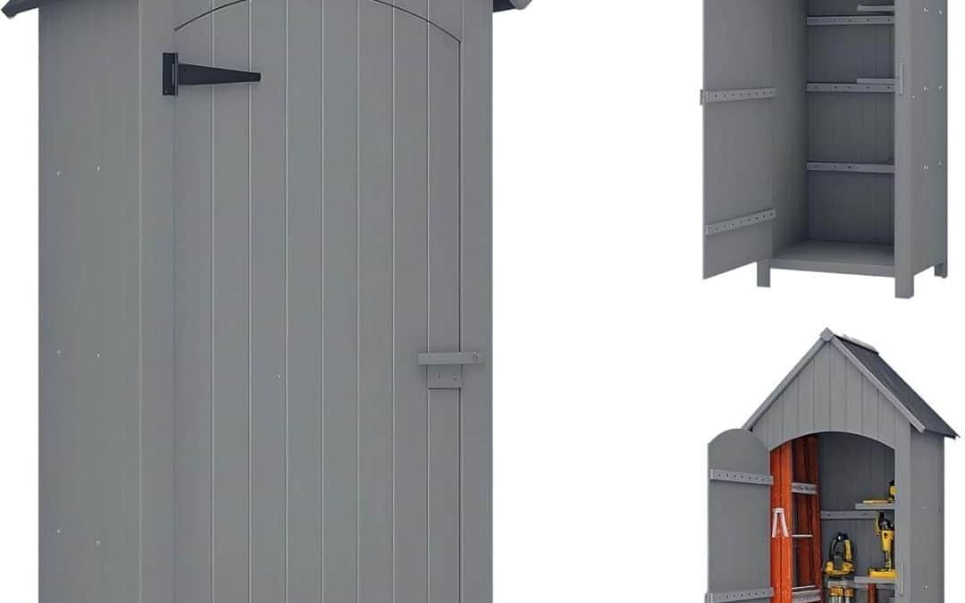 Test de l'abri Outsunny : rangement optimisé pour jardin et terrasse