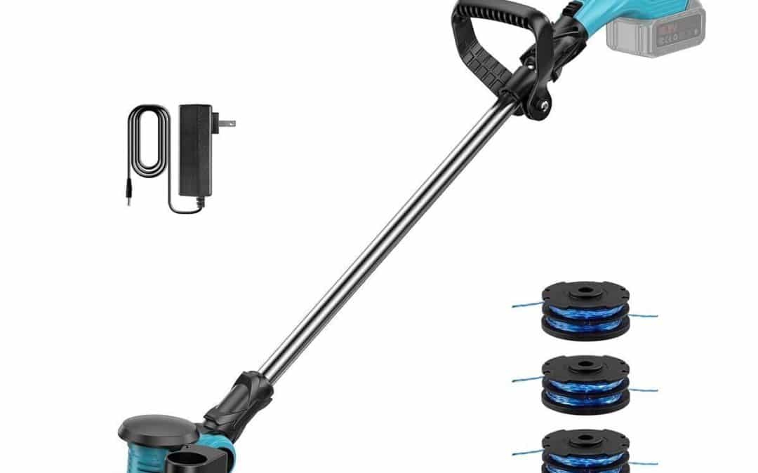 Test : débroussailleuse électrique sans fil 2 en 1 compatible Makita