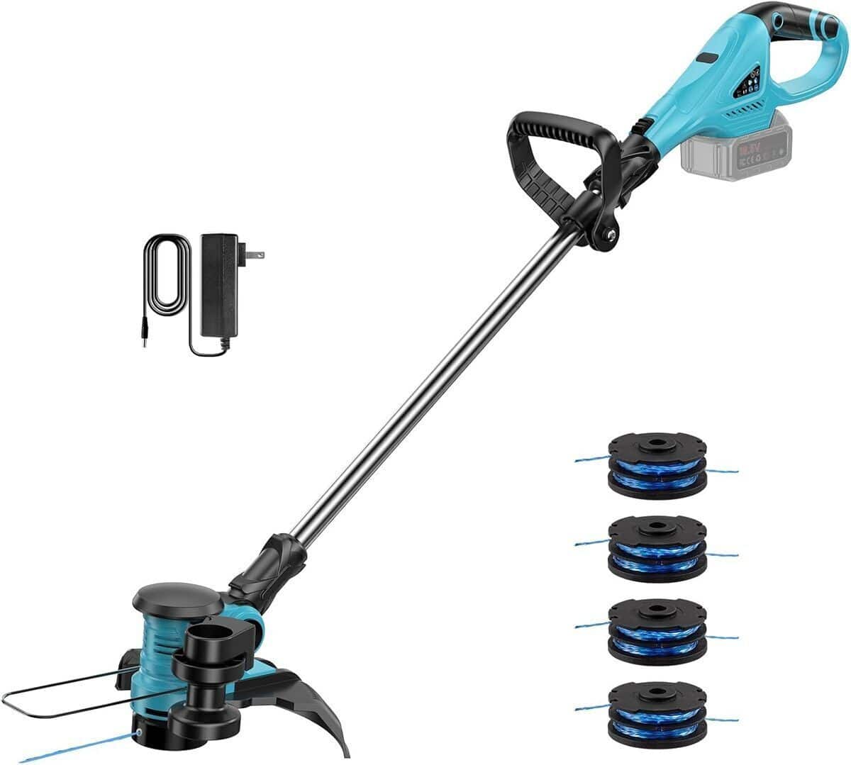 Test : débroussailleuse électrique sans fil 2 en 1 compatible Makita