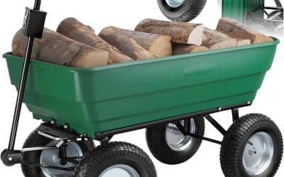 Test du chariot de jardin tout-terrain tectake 125L