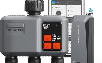 Test du programmateur arrosage WiFi johgee : technologie RF et contrôle vocal