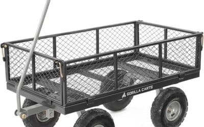 Test Gorilla Cart 362.9 kg : robustesse et polyvalence pour le jardin
