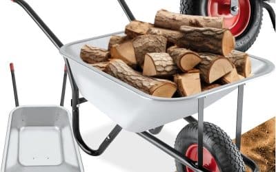 Test de la brouette tout-terrain 100 L tectake®