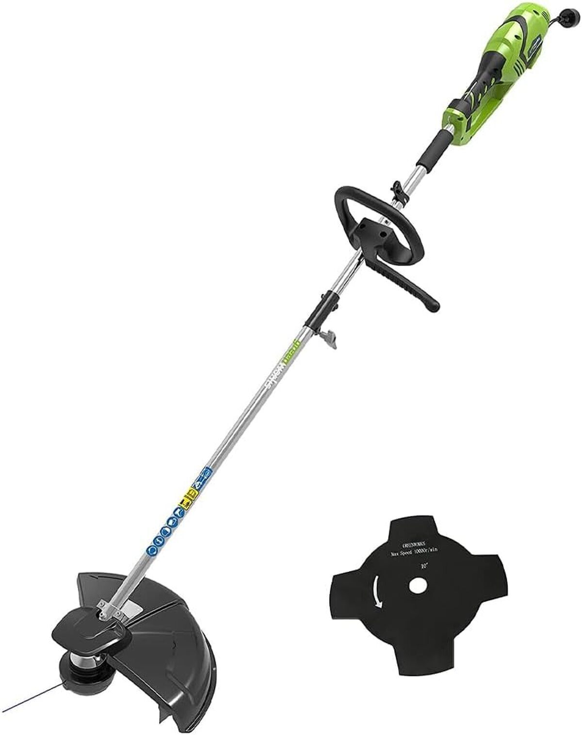 Test débroussailleuse Greenworks GST1246 : puissance et précision