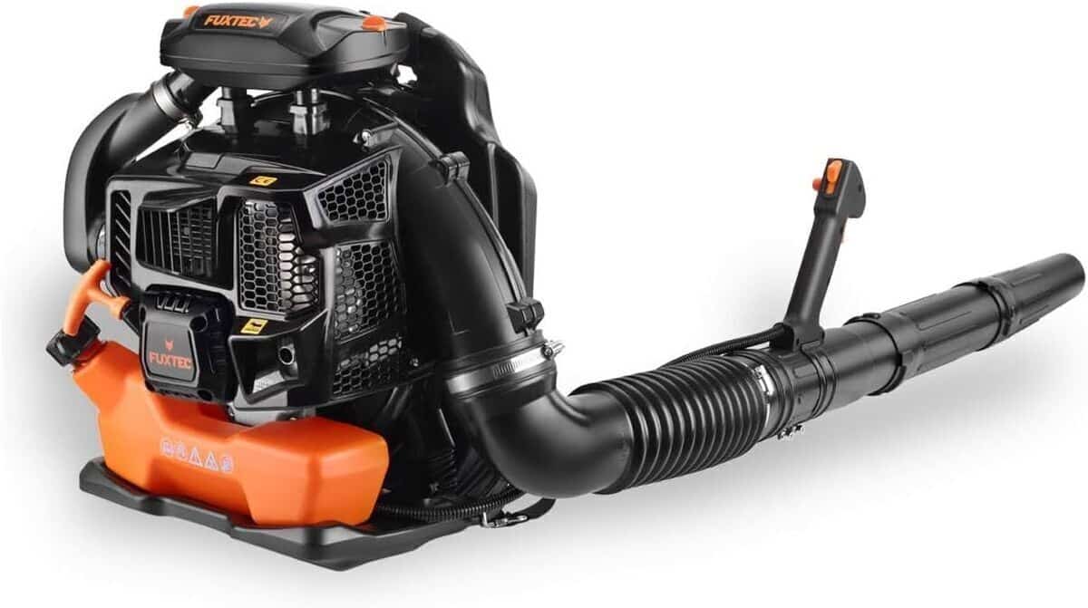 Test du souffleur professionnel Fuxtec FX-LBP165T : puissance et confort