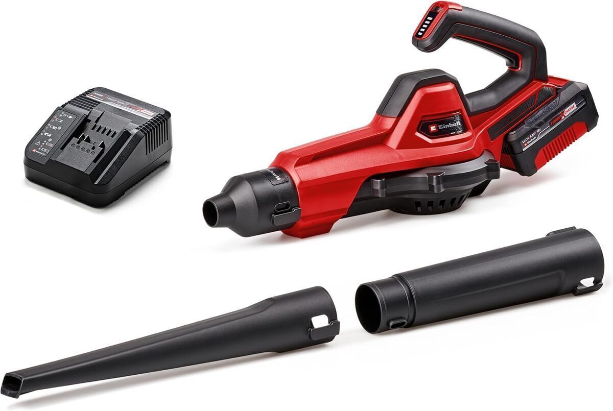 Test : einhell GE-UB 18/250 Li E - souffleur sans fil puissant