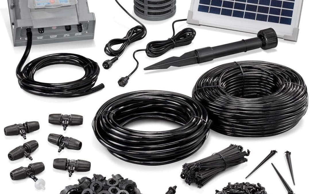 Test : esotec Système d'irrigation solaire Waterdrops 50 plantes