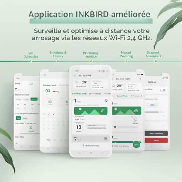 Découvrez notre test détaillé du programmateur d'arrosage WiFi Inkbird 8 voies : performances, fonctionnalités, installation et avis utilisateur pour un jardin connecté. 
