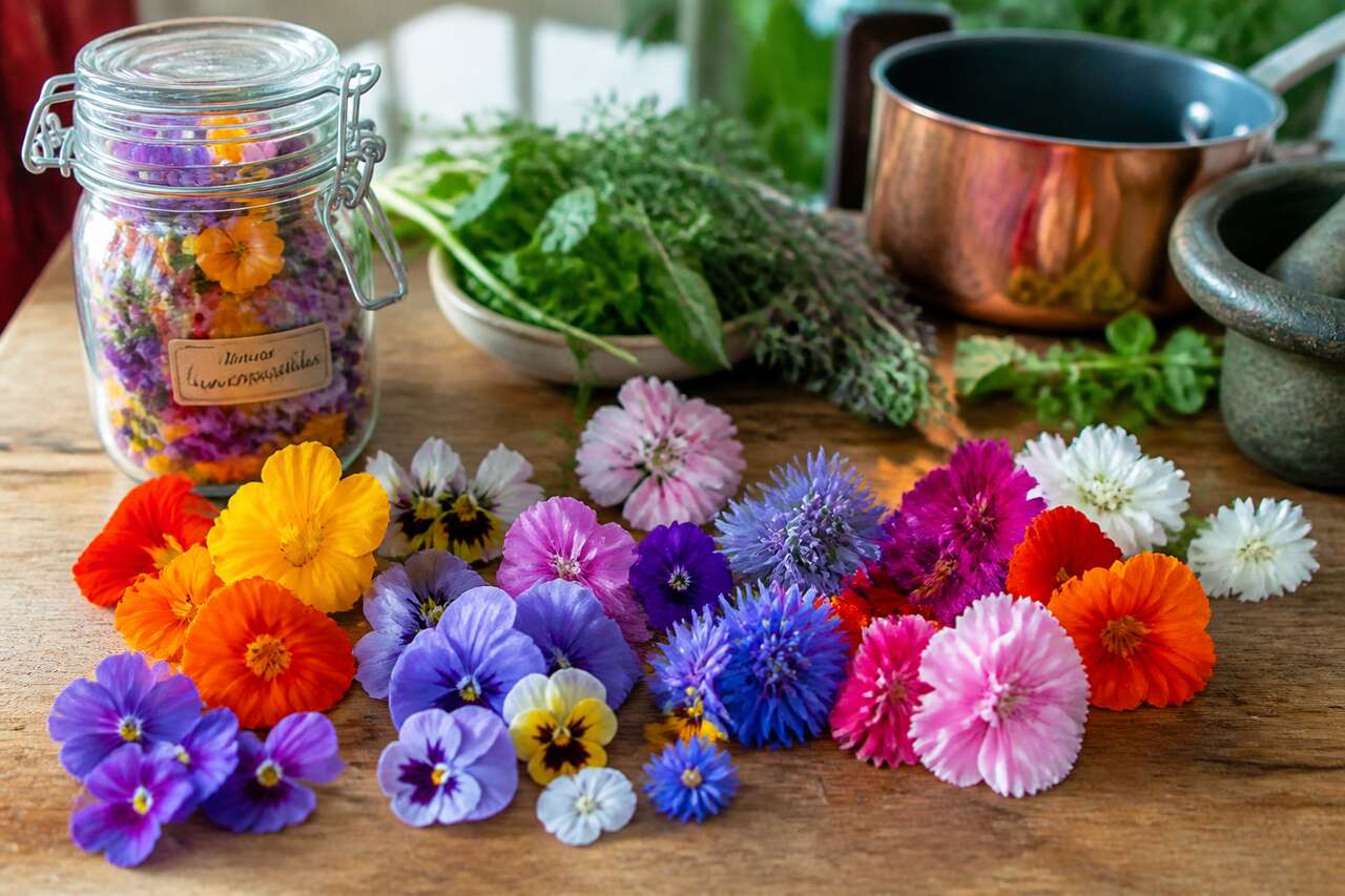 Quelles fleurs peut-on manger: liste des plus courantes et leurs saveurs Quelles fleurs peut-on manger: liste des plus courantes et leurs saveurs