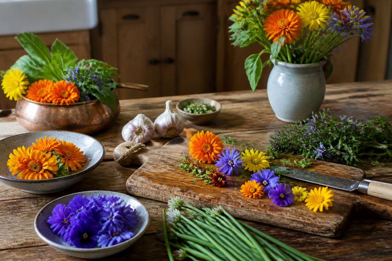 Recettes faciles avec des fleurs comestibles: 8 idées rapides Recettes faciles avec des fleurs comestibles: 8 idées rapides