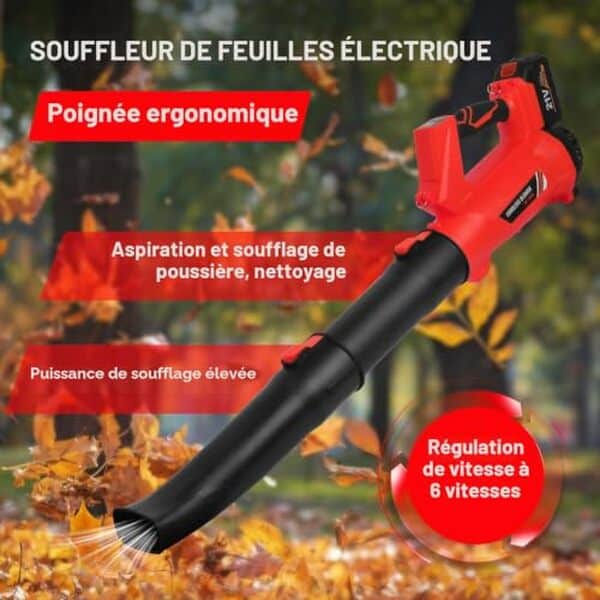 Découvrez notre test complet du souffleur sans fil 21V : performance, autonomie et efficacité pour un nettoyage sans effort. Avis détaillé et comparatif. 