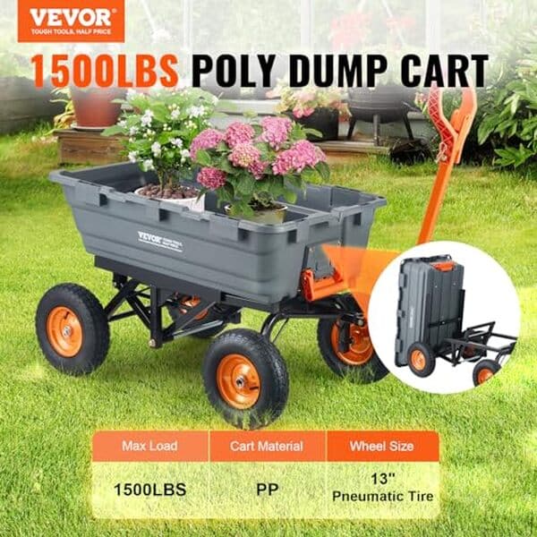Découvrez notre test détaillé du chariot de jardin Vevor 2 en 1 de 680 kg : caractéristiques, avantages et verdict final pour vos travaux de jardinage. 