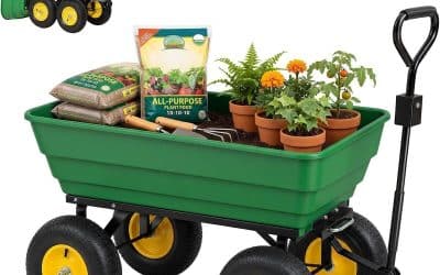 Test du chariot de jardin Outsunny 125L 200 Kg