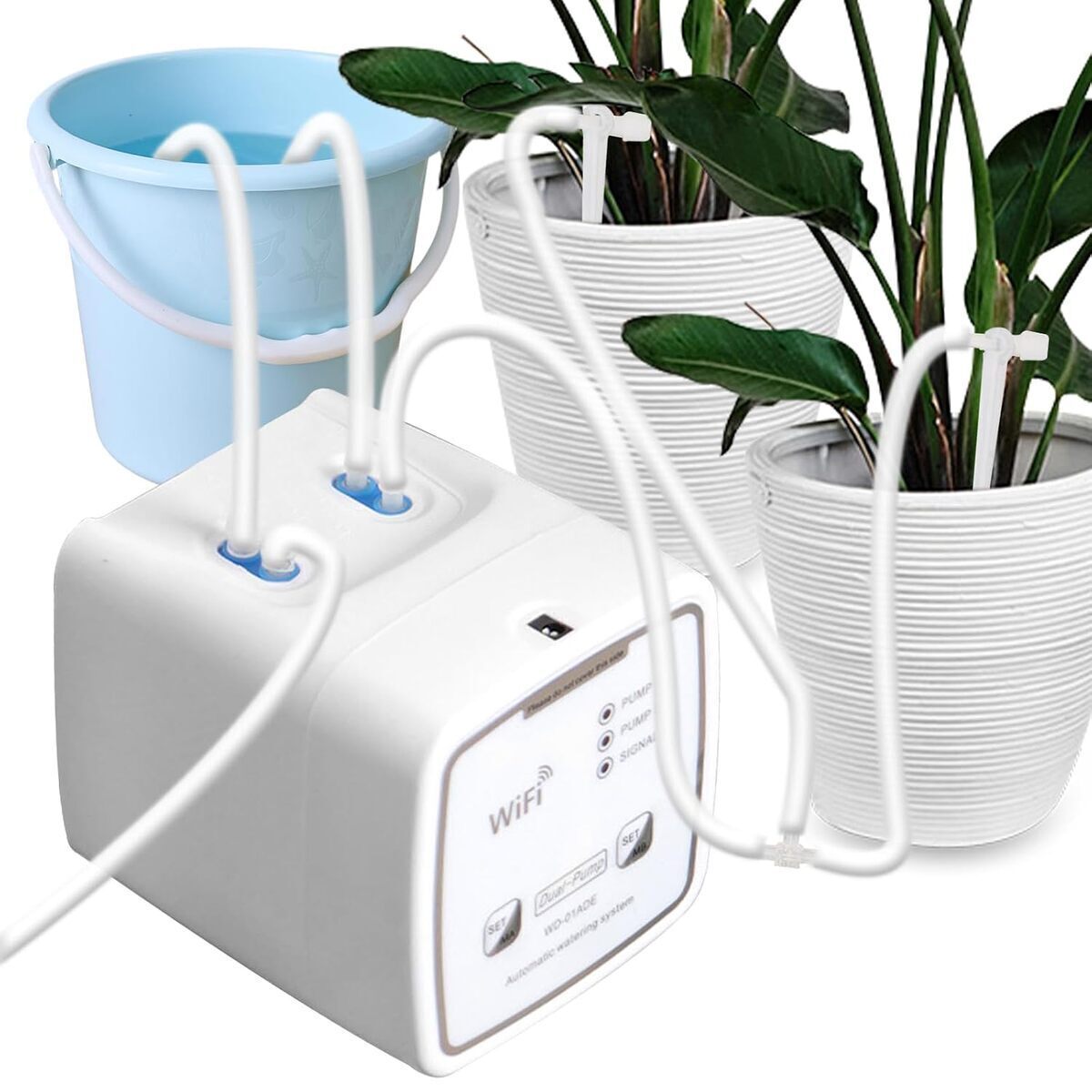Test : kit d'irrigation goutte à goutte WiFi à double canal