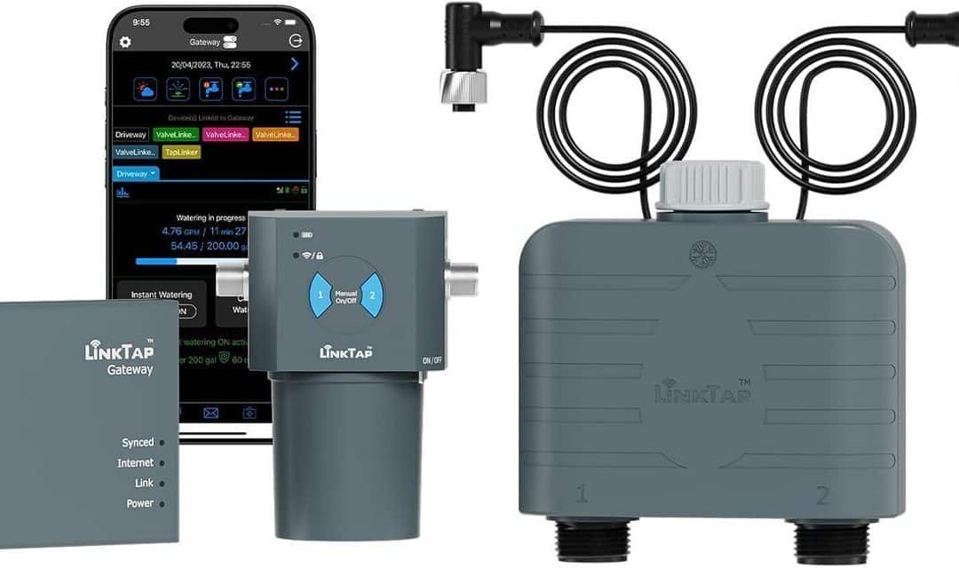 Test LinkTap T1 : contrôle d'irrigation automatique avec débitmètre et réglage météo