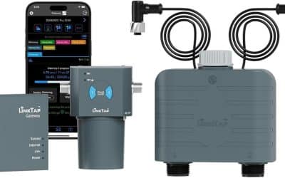 Test LinkTap T1 : contrôle d&rsquo;irrigation automatique avec débitmètre et réglage météo