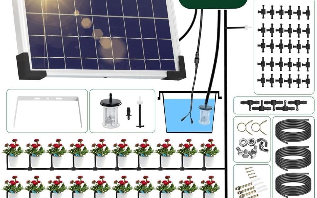 Test : yahamoo système d'irrigation solaire 300 modes