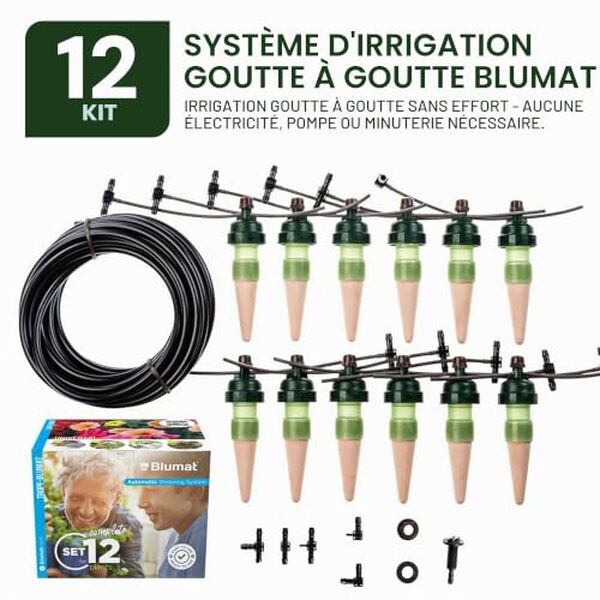 Découvrez notre test du blumat tropf medium box, le système d'irrigation automatique pour 12 plantes. Efficacité, installation et résultats. 