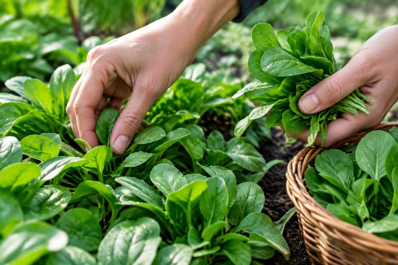 R&eacute;colter la m&acirc;che et &eacute;taler la production