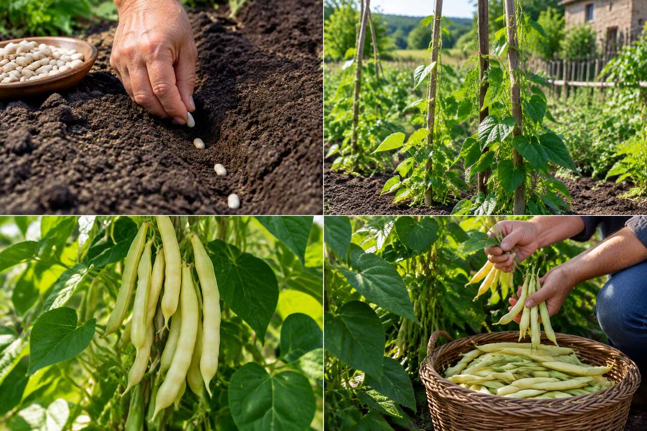 Quand et comment semer les haricots blancs