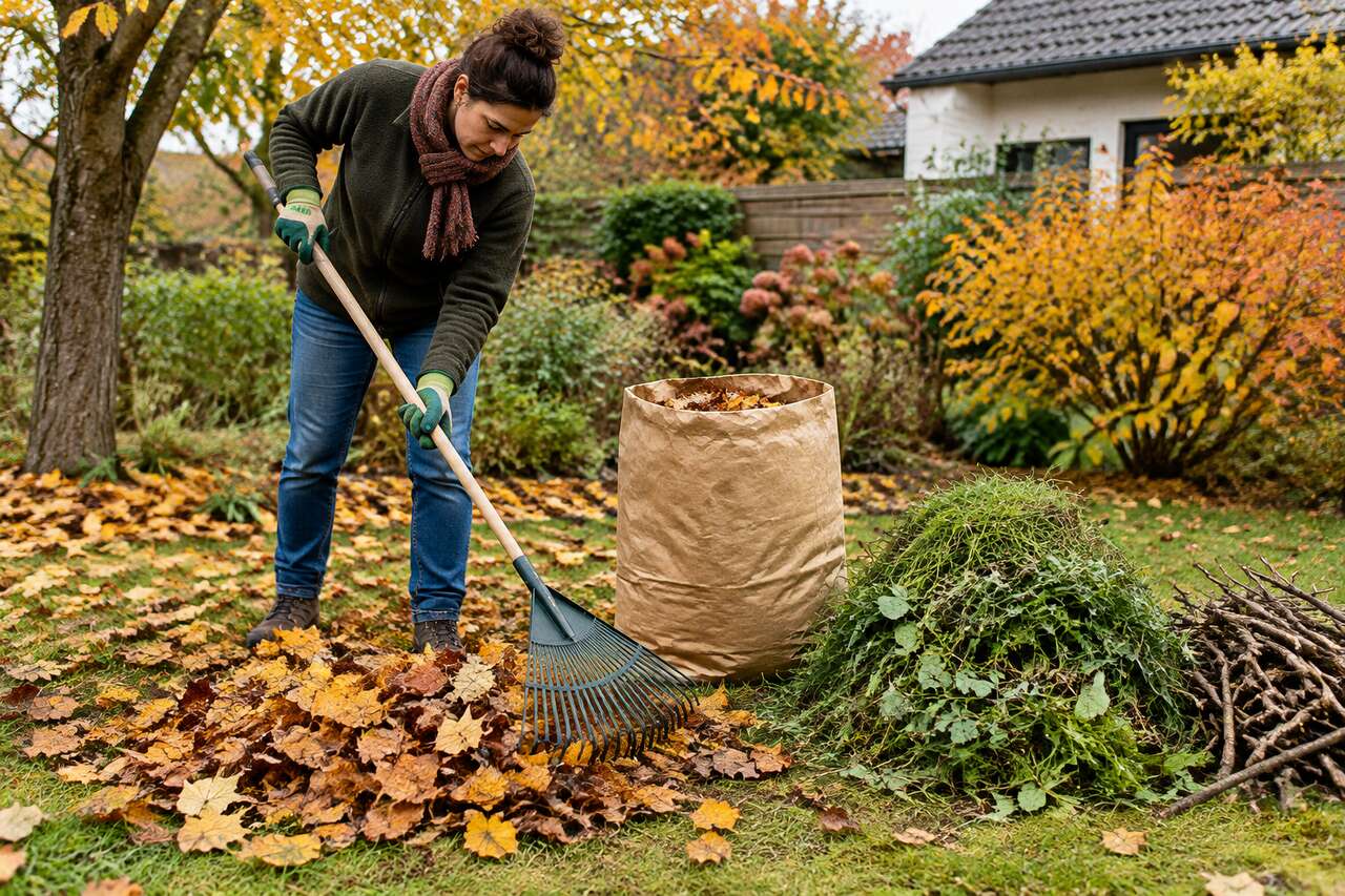 Feuilles mortes et d&eacute;chets verts : trier, valoriser, &eacute;vacuer au bon moment