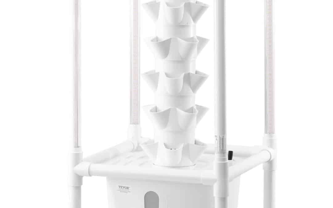 Test du système hydroponique VEVOR : 30 fentes, lampe et pompe intégrées
