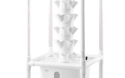 Test du système hydroponique VEVOR : 30 fentes, lampe et pompe intégrées