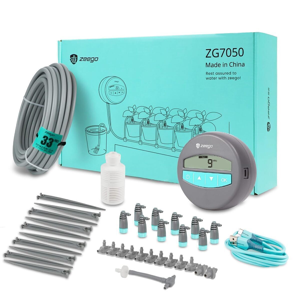 Test : système d'irrigation Zeego avec minuterie programmable